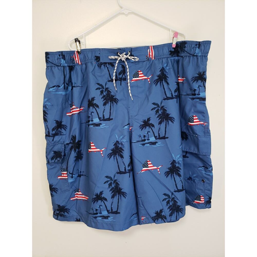 The Foundry Swim Suit Fish Boat 11 In Seam 4XL Inter Net Lining